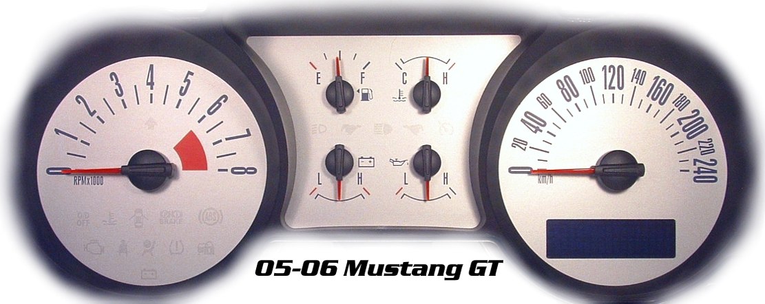 C-FUNN Tachometer Schrittmotor Für Ford Mustang 2005-2008 - Ersatz Tacho Motor